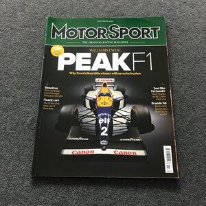 Motor Sport Magazine November 2023 PEAK F1 Motorsport